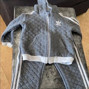 Adidas Quilted Sweatsuit